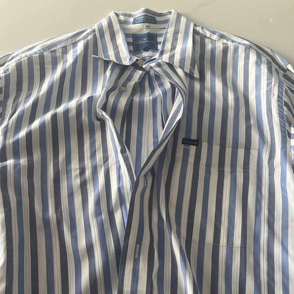 Faconnable Men’s button down long sleeve size M - Picture 2 of 3